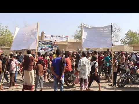500 civilian casualties in Hays within two years and a protest stand condemning Houthi targeting